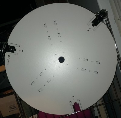 RostockMax two plates.jpg (1.98 MiB) Viewed 14779 times Top and base plate stacked.