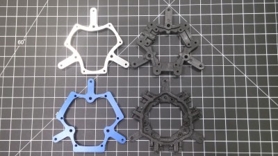 Both our new metal effectors allow far more room in the middle for fans.