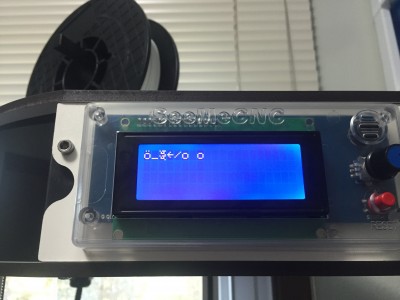 weird screen