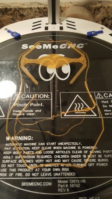 20170207_204717.jpg (171.94 KiB) Viewed 26159 times Auto calibrated Hot bed, hot nozzle. No elements in/on or near the printer were physically moved out of place. One end is squished (z tower) the other end is to high above the plate (x/y towers).