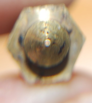 Outside of nozzle clog cleared