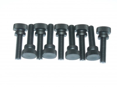 (9) 10-32 x 3/4&quot; Knurled Nylon Thumb Screws