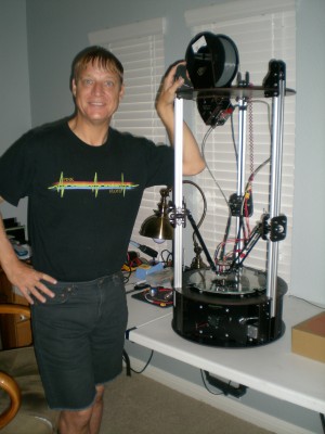 Me and my newly assembled Rostock Max