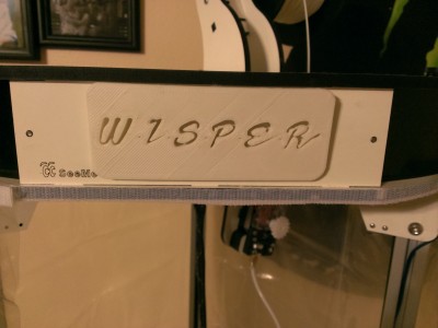 IMG_20140724_214055.jpg (1.45 MiB) Viewed 20603 times She printed her own name tag! If you click the photo for full res, you may note the tiny dots between her acronym ;)