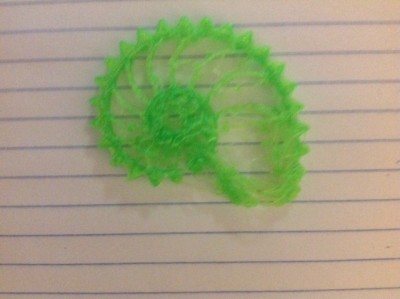 Semi-successful nautilus gear print