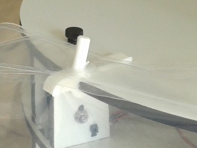 Close up of the clip