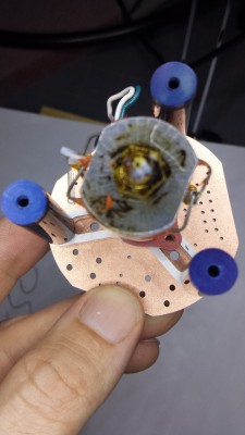 The holes we were concerned about are now safe from harm of being shorted.