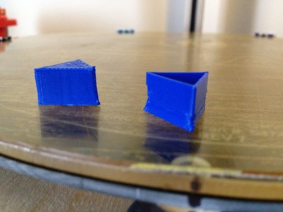 2015-02-09 13.00.06.jpg (1.56 MiB) Viewed 16191 times Again not the best of pictures. It does show the benefits of ABS cooling on the left part though. Sped up to 300% speed (Cura slowed it down) and so I turned on the layer fan to 50%