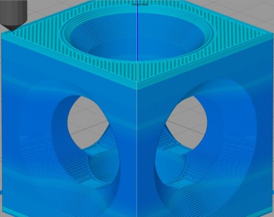 1.00in Cube Test - Simplify3D - 0.2mm