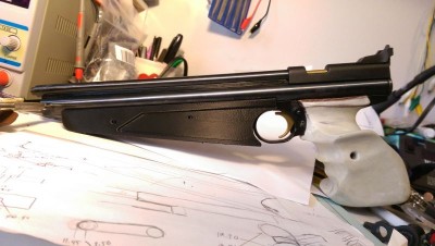 Pump arm and grips