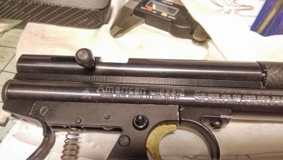breech riser installed