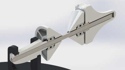 Rostock MAX v2 - Spool Support Arm - Mod RL 2x 608 - 08