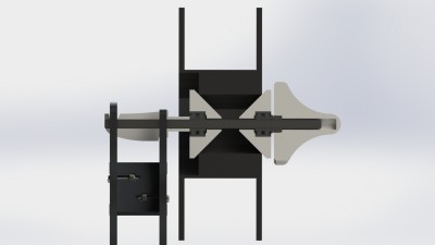 Rostock MAX v2 - Spool Support Arm - Mod RL 2x 608 - 1.0kg - SeeMeCNC