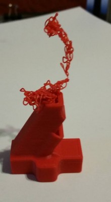 Red Plastic Spaghetti-Os.