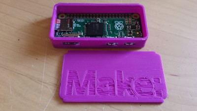 One of my first things - RPi Zero case