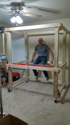 2016-01-04 23.07.15.jpg (1.5 MiB) Viewed 23406 times The new enclosure mill is HUGE! I am 6'5" and it is taller than I am. We are excited to soon have a much larger and heavier duty mill in production.