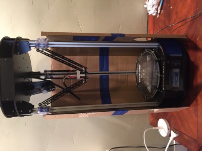 My makeshift enclosure
