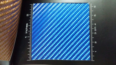 Blue aluminized fiberglass