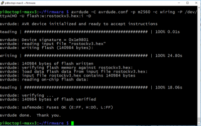 5cd486fc997d49e8bd8d119eb6473d50.png (47.62 KiB) Viewed 12965 times Screenshot of Successful Upload of Hex to Max3