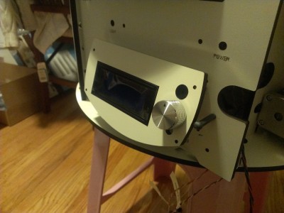 Lcd mounted