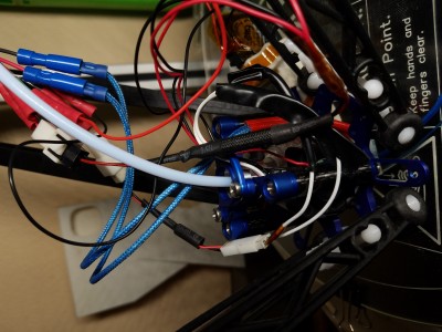 IMG_20181205_160823.jpg (1.74 MiB) Viewed 41191 times I even bought a 713maker mount for my Prometheus v2 hotend. I have all of my components set up to be hot-swappable by having pluggable leads.