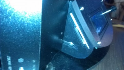 Printed LCD mounts