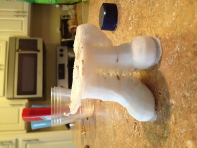 This is where my print was before failing