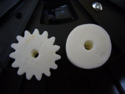 1.75mm ABS, 210°C, H-1Kit Gear