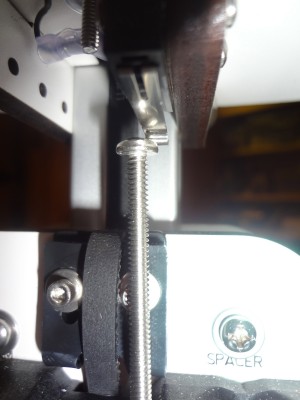 X-axis end stop