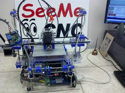 SeeMeCNC Electronic mounting