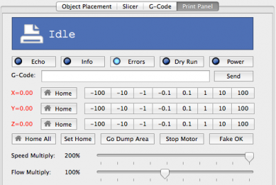 Mac movement GUI