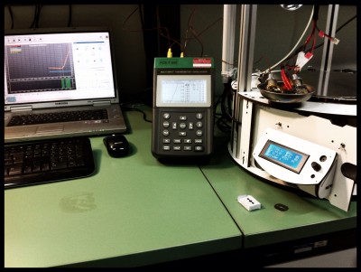 Checking the termistors...