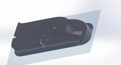 seahawk 3d plate