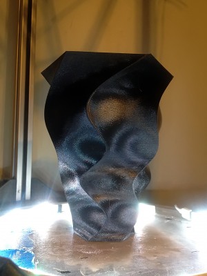 0.10 layer height, great accuracy between layers.