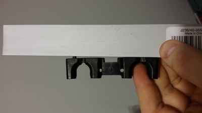 The axle supports were so bowed that when I installed the axles, they would bend.  My childhood nightmares weren't this bad.