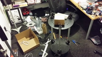 The carnage!  I could barely move.  I'm actually amazed I didn't lose any parts.