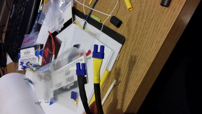 Used 2 16awg wires for both 12V and GND on the heated bed.  Oriented the plugs so you can't plug them together so somebody doesn't somehow accidentally connect the ones on the Rambo side.