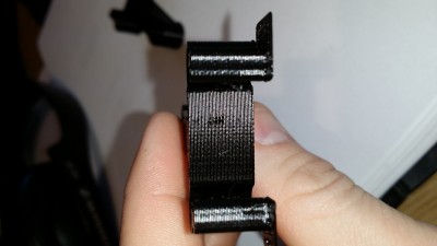 This one has 'bumps' that stick out in places.  I have this on almost all the prints I've done.  What causes this?  It's much more prominent on other jobs.  This is quite subtle.