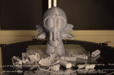 A few supports collapsed during the build, but it still looks great!