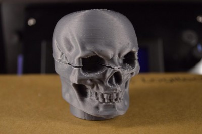 skull cap set on top of bottom print