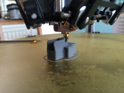 Layer fan shroud in ABS @ 80C on PEI bed