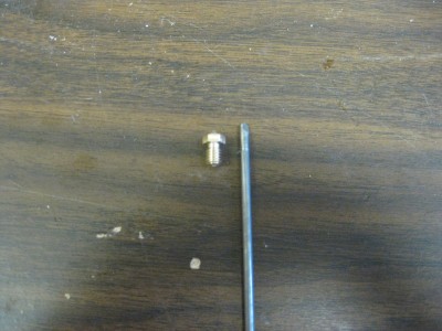 Spade bit for 3mm E3D Nozzle