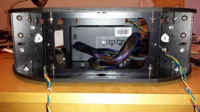 I thought I was doing so well at this point on keeping all nice and clean. Little did I know the mess of wires that would soon attack my nice clean spaces around the RAMBO.
