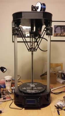 There she is! The first phase of the build is over! Time to see if she has a heart beat