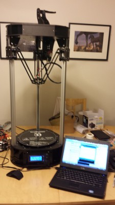 All programmed, calibrated and ready to see how she prints!