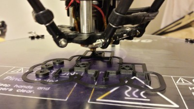 Printing the mount spacers and the LED attachments.
