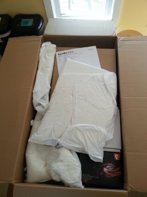 Opening the box