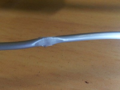 This is what the cold end of the EZstruder did to the PLA