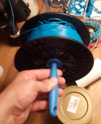 spool from side