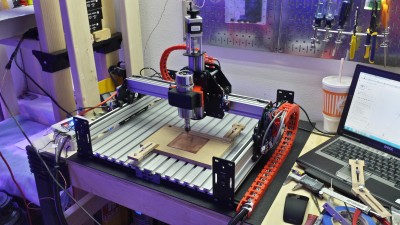 2014-09-05 18.39.32.jpg (3.21 MiB) Viewed 9024 times The Shapeoko 2 with a fair amount of 3D printed parts.